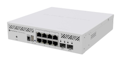 Fotoja e Switch Mikrotik CRS310-8G+2S+IN 10p, 2.5G, Multigigabit, 10G, i bardhë