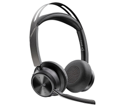 Fotoja e Kufje Poly Voyager Focus 2-M, USB-C-C, USB-C/A Adapter, i zi