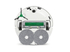 Fotoja e Fshesë elektrike robotike iRobot Roomba Plus 405 Combo, e bardhë, Picture 4