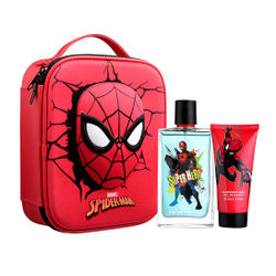 Fotoja e Set Eau de Toilette + xhel dushi + çantë Marvel Spiderman, 100ml + 100ml