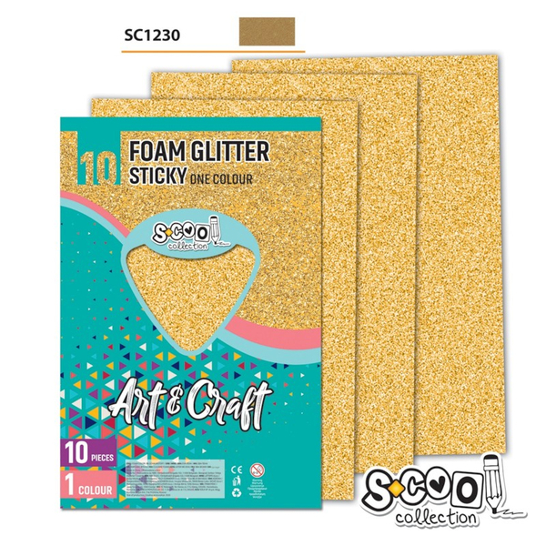 Fotoja e Osh Leter Dekoruese Sticky Me Xixa Krem 20X30Cm 1/10 Sc1230