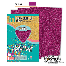 Fotoja e Osh Leter Dekoruese Sticky Me Xixa E Pembe E Mbyllet 20X30Cm 1/10 Sc1234