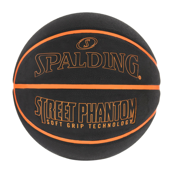 Fotoja e Top basketbolli Spalding Street Phantom, 84-383Z, nr.7, zezë/portokalli