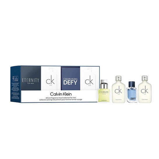 Fotoja e Set Calvin Klein, Eau de Toilette 2 x 10ml, Defy Eau de Toilette 5ml, Eternity Eau de Toilette 10ml