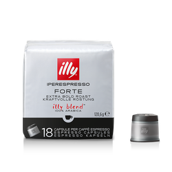 Fotoja e Illy Forte, përzierje kompatibile me Illy® Iperespresso (18 kapsula)