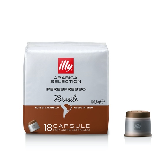 Fotoja e Illy Brasile, përzierje kompatibile me Illy® Iperespresso (18 kapsula)