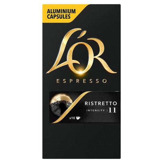 Fotoja e L'Or Ristretto, përzierje kompatibile me Nespresso® (10 kapsula)