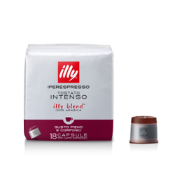 Fotoja e Illy Intenso BLACK, përzierje kompatibile me Illy® Iperespresso (18 kapsula)