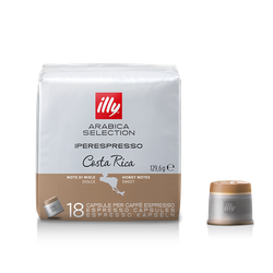 Fotoja e Illy Costarica, përzierje kompatibile me Illy® Iperespresso (18 kapsula)