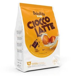 Fotoja e Dolce Vita Kids çokollatë, përzierje kompatibile me Dolce Gusto® (16 kapsula)