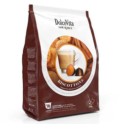 Fotoja e Dolce Vita Biscottino, përzierje kompatibile me Nescafè® Dolce Gusto® (16 kapsula)