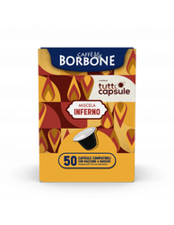 Fotoja e Borbone Inferno, përzierje kompatibile me Nespresso® (50 kapsula)