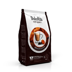 Fotoja e Dolce Vita Biscottino, përzierje kompatibile me Lavazza A Modo Mio® (16 kapsula)
