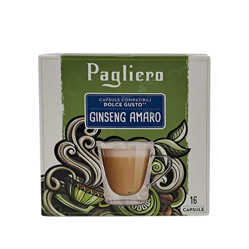 Fotoja e Pagliero Ginseng Amaro, kompatibile me Nescafè® Dolce Gusto® (16 kapsula)