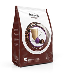 Fotoja e Dolce Vita Cortado (espresso macchiato), kompatibile me Dolce Gusto® (16 kapsula)
