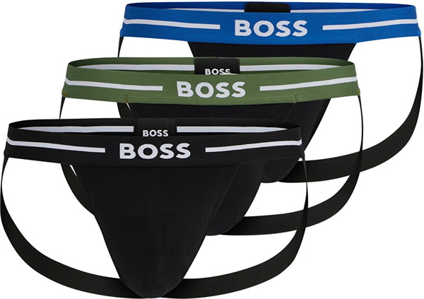 Fotoja e Set mbathje për meshkuj HUGO BOSS, 3 copë, XL, të zeza