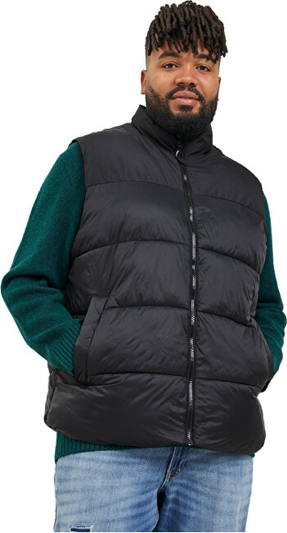 Fotoja e Jelek për meshkuj Jack&Jones PLUS JJETOBY, 5XL, i zi