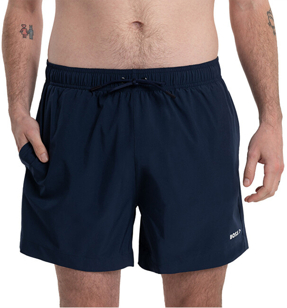 Fotoja e Shorce plazhi për meshkuj Hugo Boss mHB1053, L, kaltër e errët