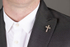 Fotoja e Brosh Troli Cross, i artë, Picture 2