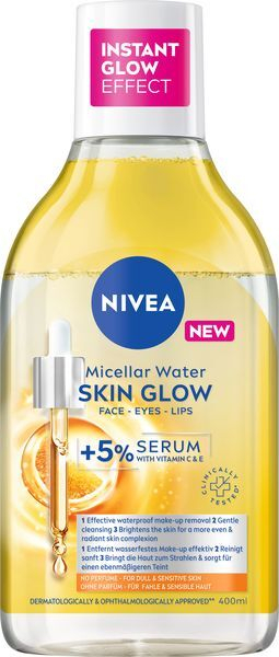 Fotoja e Ujë micellar Nivea Micellar Water Skin Glow, 400 ml