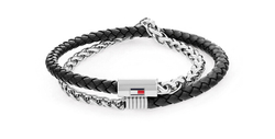 Fotoja e Byzylyk për meshkuj Tommy Hilfiger 2790562, i zi/argjendtë