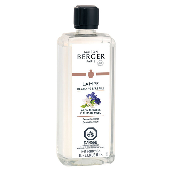 Fotoja e Rimbushës për difuzer aromatik Maison Berger Paris MUSK FLOWERS, 1000 ml