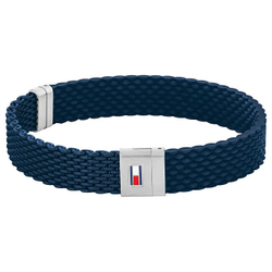 Fotoja e Byzylyk për meshkuj Tommy Hilfiger 2790239, 19.5 cm, i kaltër/argjendtë