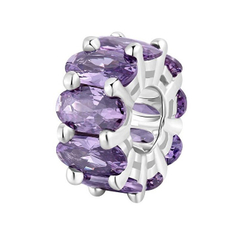 Fotoja e Varëse për qafore Brosway Fancy Magic Purple FMP01, e argjendtë/vjollcë