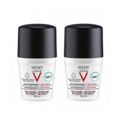 Fotoja e Set Antiperspirant roll-on Homme 48h x 2 Vichy