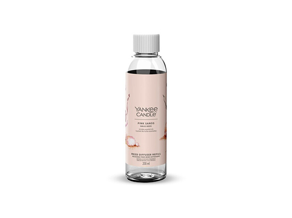 Fotoja e Rimbushje për shpërndarës arome Yankee Candle Signature Pink Sands Reed, 200 ml