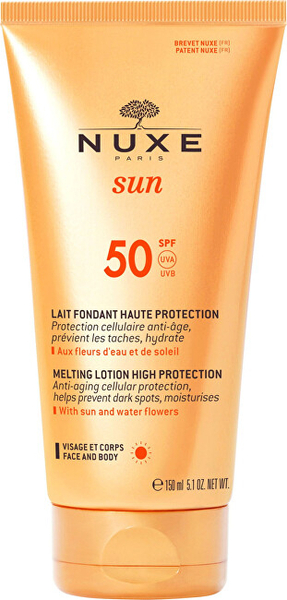 Fotoja e Losion mbrojtës për trupin dhe fytyrën, SPF 50 Nuxe, 150 ml