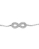 Fotoja e Byzylyk për femra Fossil Infinity JFS00633040, i argjendtë, Picture 2