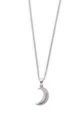 Fotoja e Qafore për femra Oliver Webber Crescent Moon Selene 61288, e argjendtë