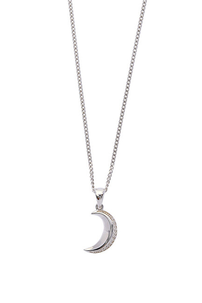 Fotoja e Qafore për femra Oliver Webber Crescent Moon Selene 61288, e argjendtë