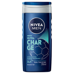 Fotoja e Xhel dushi për meshkuj 3 në 1 Nivea, 250 ml