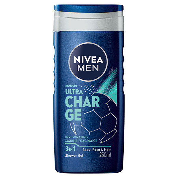 Fotoja e Xhel dushi për meshkuj 3 në 1 Nivea, 250 ml