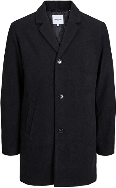 Fotoja e Pallto për meshkuj Jack&Jones PLUS mJP0254, 6XL, e zezë