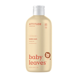 Fotoja e Shkumë dushi për fëmijë Attitude Baby Leaves Bubble Wash, 473 ml