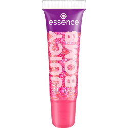Fotoja e Shkëlqyes për buzë Essence Juicy Bomb Party, 02 Luminous Lime, 10 ml