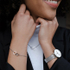 Fotoja e Orë për femra Daniel Wellington Petite 36 hDW393, e argjendtë, Picture 2