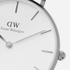 Fotoja e Orë për femra Daniel Wellington Petite 36 hDW393, e argjendtë, Picture 5