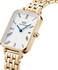 Fotoja e Orë dore për femra Daniel Wellington Quadro Roman Numerals 5-Link, e artë, Picture 3