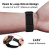Fotoja e Rrip silikoni 4wrist për orë smart, i zi, Picture 3