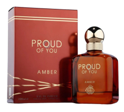 Fotoja e Eau de Parfum Fragrance World Proud of You Amber, 100ml