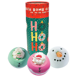 Fotoja e Set shkumë vaske Bomb Cosmetics Ho Ho Ho Blaster, 3 copë