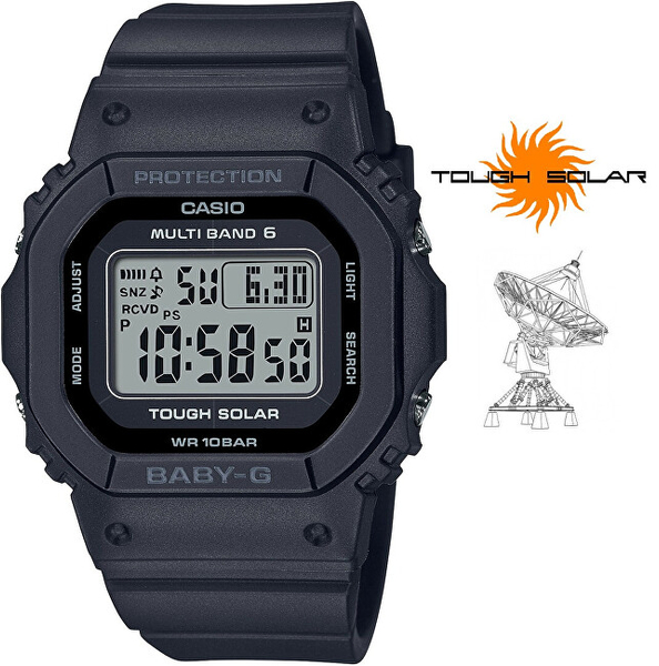 Fotoja e Orë digjitale Casio G-Shock Baby-G BGD-5650-1ER, e zezë