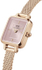 Fotoja e Orë për femra Daniel Wellington Micro Quadro Mini Melrose Blush DW00100650, e artë/rozë, Picture 2