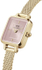 Fotoja e Orë dore për femra Daniel Wellington Micro Quadro Mini Evergold Blush DW00100655, e artë, Picture 2