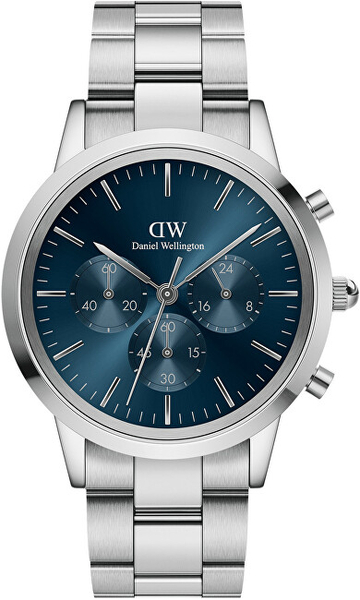 Fotoja e Orë për meshkuj Daniel Wellington, e argjendtë