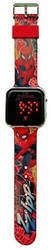 Fotoja e Orë për djem Disney Spiderman hDY030, e kuqe